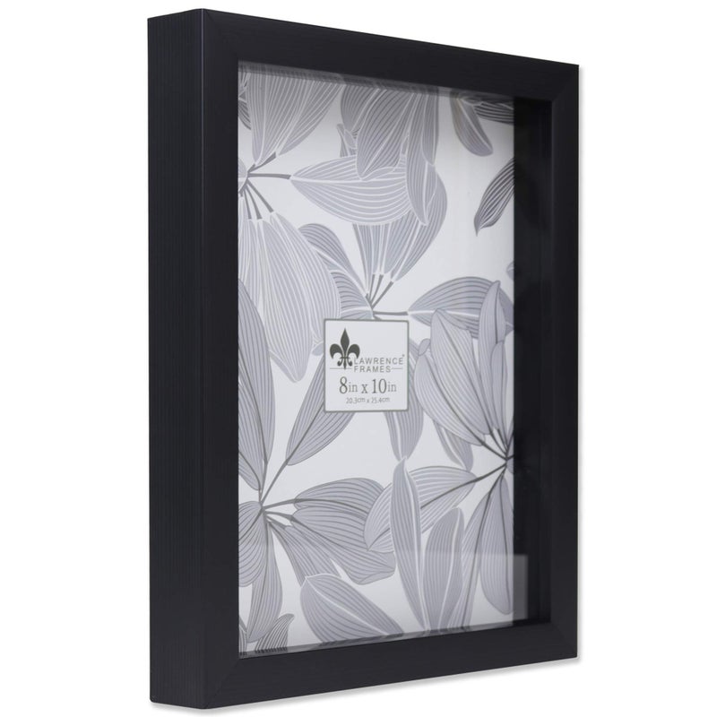 Lawrence Frames 785080 Shadow Box Frame, 8x10, Black - Image 1